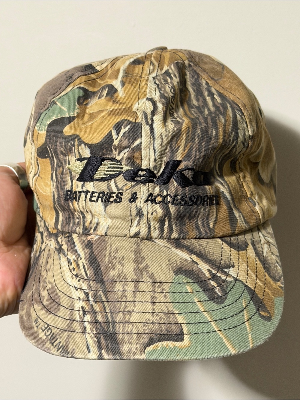 Deka vintage Realtree camo baseball cap